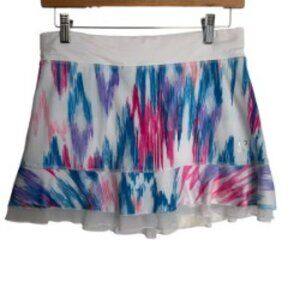 Sofibella UV Colors Ruffle Tennis Skirt Medium
